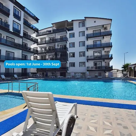 Luxury 2-Bed Apartment In Didim - Sleeps 6 Appartement *